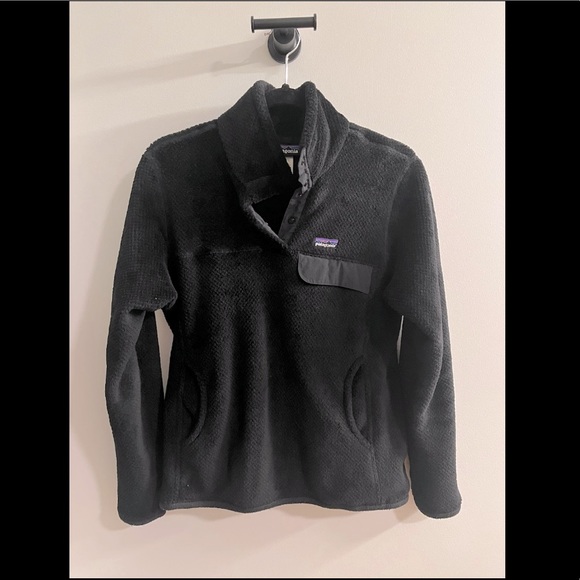 Patagonia Jackets & Blazers - Patagonia Re-Tool Snap-T Fleece Pullover - Black M